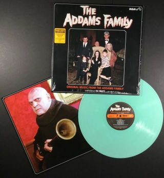 The Addams Family / Vinyl - Glow In The Dark / Vic Mizzy / Soundtrack / Oop B&n