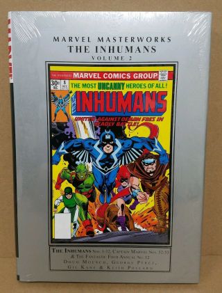 Marvel Masterworks Inhumans Vol 2 Hardcover George Perez