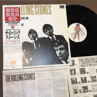 Rolling Stones The Rolling Stones Japan 4 - Track Lp Ep L15p5001 W/obi,  No Condom