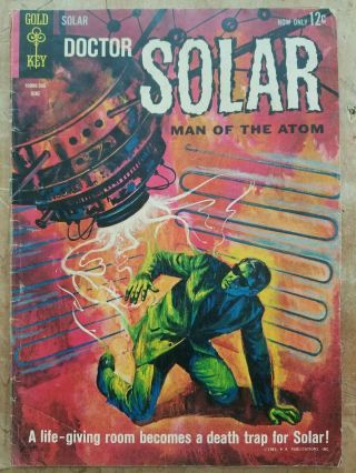 Solar Man Of The Atom 4 Vg Gold Key