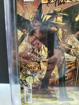 THE WALKING DEAD 1 CGC SS 9.  4 SIGNED & REMARKED BY TONY MOORE 1ST RICK GRIMES 3