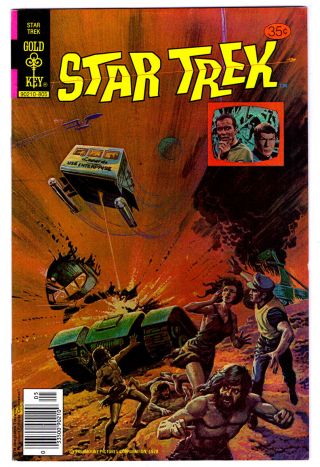 Star Trek 52 In Vf A 1978 Gold Key Comic Photo Cover Nimoy & Shatner