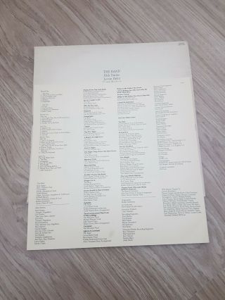 The Band The Last Waltz Complete Nrm Vinyls uk 1978 warner bros 4