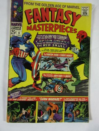 5 1966 Golden Age Of Marvel Fantasy Masterpieces No 2 3 4 5 6 W Captain America