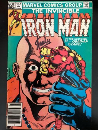 | Invincible Iron Man 167 | Stan Lee Signed | |