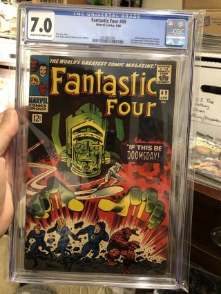 Fantastic Four 49 Cgc 7.  0