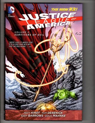 Justice League Of America Vol.  2 Evil Dc Comics Hardcover Graphic Novel J299