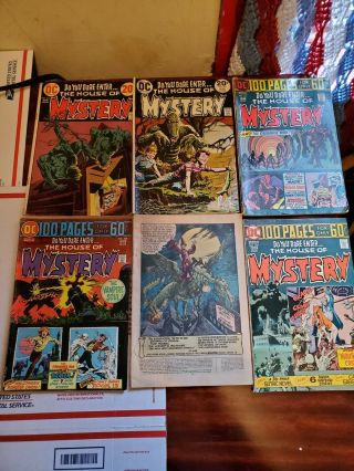 Marvel,  Dc,  Charleston 60s - 70s House Of Mystery,  Dracula,  Unexpected And Many More