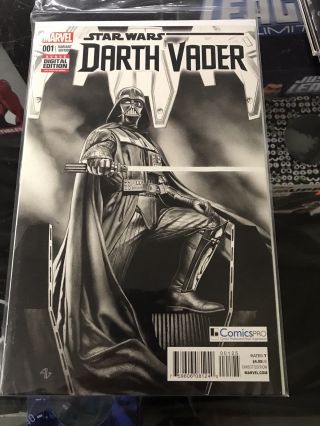 Star Wars Darth Vader 1 Comicspro Sketch Variant Granov 2015