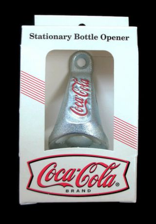 Coca - Cola Starr Stationary Metal Bottle Opener - 2
