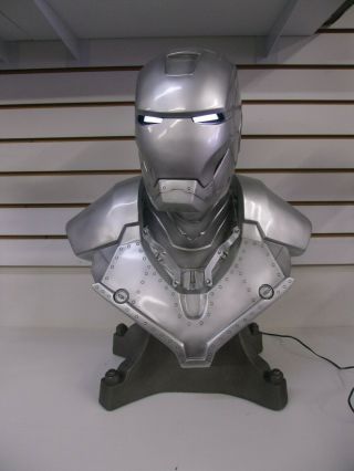 Iron Man Mk Ii (mark 2) Life - Size Bust 1:1 Scale Sideshow Collectibles 79/100