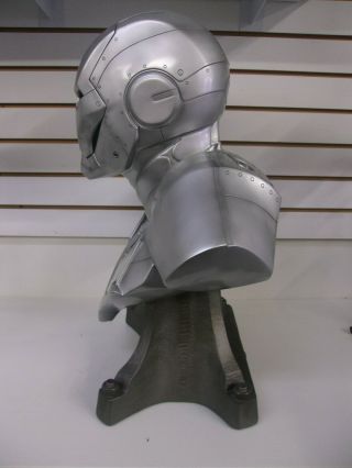 Iron Man Mk II (Mark 2) Life - Size Bust 1:1 Scale Sideshow Collectibles 79/100 3