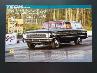 1962 Ford Falcon Tudor Wagon - 6 Page Color Article