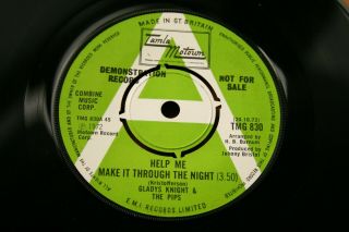Gladys Knight & The Pips - Help Me Make It Through The Night - Uk 