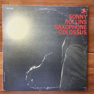 Sonny Rollins – Saxophone Colossus - Hard Bop Jazz Vinyl Lp