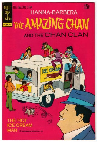 The Chan And Chan Clan Gold Key Comics 1,  2,  3 4 Hi Grade Hanna Barbera