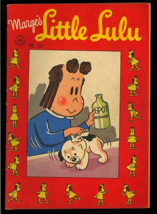Marge’s Little Lulu Four Color 165 Golden Age Dell Comic 1947 Vg,