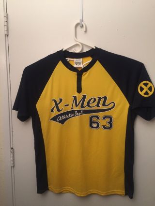 X - Men Baseball T - Shirt Jersey Loot Crate With Out Tags Size Xxl Marvel Gear