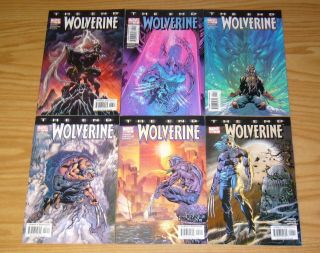 Wolverine: The End 1 - 6 Vf/nm Complete Series - Paul Jenkins - Marvel Comics Set