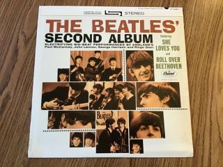 “the Beatles’ Second Album” 1st Press Stereo Lp W/ Unplayed Record Usa 1964