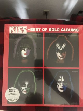 Kiss Best Of Solo Albums 2019 Splatter Vinyl Still 180g Limited Edition