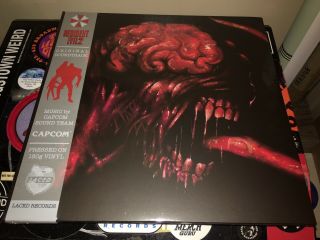 Resident Evil 2 Soundtrack Red Variant Oop Laced 2019 Vinyl Record Lp