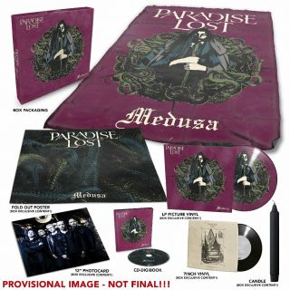 Paradise Lost " Medusa Vinyl/cd Memrobilia Limited Boxset " &