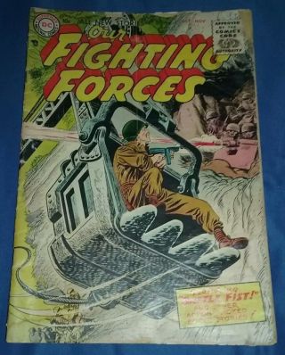 Dc Comics Our Fighting Forces 1955 7 Fr/gd