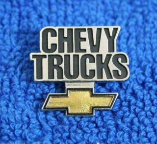 Chevy Trucks Hat Lapel Pin Bowtie Accessory Silverado Luv 3100 3600 S10 Jimmy