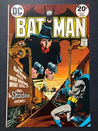 Batman 253 (nov 1973,  Dc) Featuring The Shadow Classic Comic Superhero