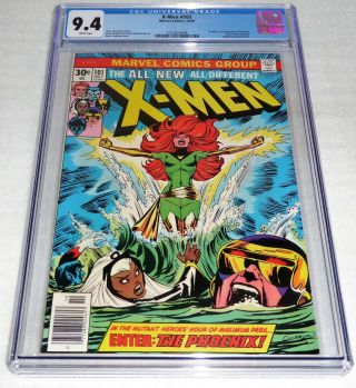 X - Men 101 Cgc 9.  4 Origin 1st Appearance Of Phoenix Black Tom Cassidy Juggernaut