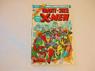 Giant Size X - Men Issue No.  1 1975 Intro X - Men