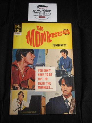 Monkees (1968) 13 Fn/vf Photo Cover Peter Tork Dell Comics