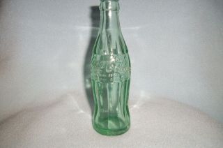 Coca - Cola 6 Oz Bottle Pat D 105529 Arnold,  Pa.  Rare