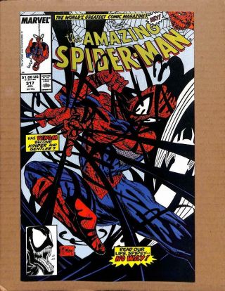 Spider - Man 316 - Near 9.  6 Nm - Venom App Avengers Marvel Comics