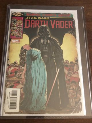 Star Wars Darth Vader 1 Brooks Variant X - Men 145 Homage Marvel 2017
