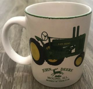 John Deere Mug Model A Tractor Moline Illinois Collectible Coffee Cup 2