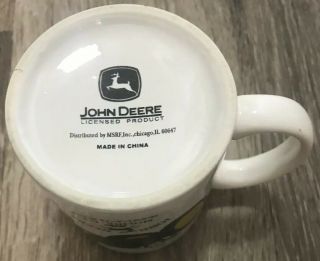 John Deere Mug Model A Tractor Moline Illinois Collectible Coffee Cup 4
