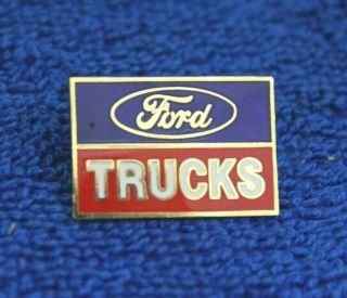 Ford Trucks Blue Oval Hat Lapel Pin Accessory Emblem Badge F100 F150 Ranger Ford