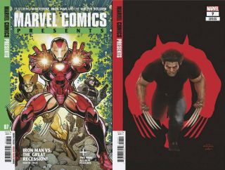 Marvel Comics Presents 7 1:25 Variant Set Rahzzah Logan Iron Man Comic 7/31