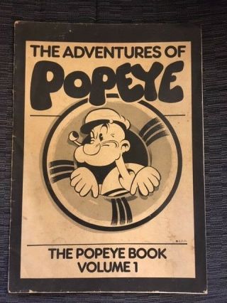 The Adventures Of Popeye " The Popeye Book Vol1 " - 1979/ London_uk Stephen Herbet