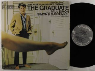 Simon & Garfunkel The Graduate Ost Columbia Lp Vg,  2 - Eye