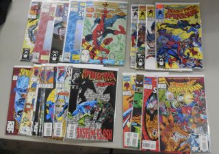 115 Spider - Man Comics -,  Web Of,  Spectacular & More.  1 