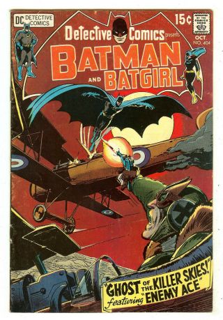 Detective Comics 404 Tribute To Enemy Ace Neal Adams