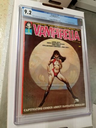 Vampirella 1 (warren,  1969) - Cgc 9.  2 Ow/w Nm - 1st App Of Vampirella