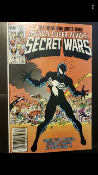 Marvel - Heroes Secret Wars 8 Framed (dec 1984,  Marvel)
