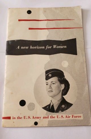 A Horizon For Women In The U.  S.  Army & U.  S.  Air Force Vintage Military.