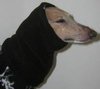 2 Dog Snoods Hat Greyhound Whippet Doberman Pinscher Saluki Hound Any Colors