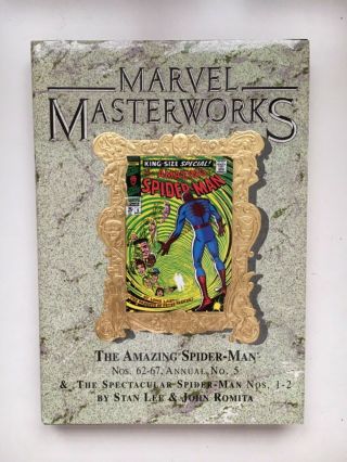 Hc Marvel Masterworks 44 The Spider - Man Nos.  62 - 67 (gold Direct) Vol.  7