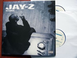 Jay - Z The Blueprint / 2001 Blue Vinyl Promo Us 2lp Unplayed